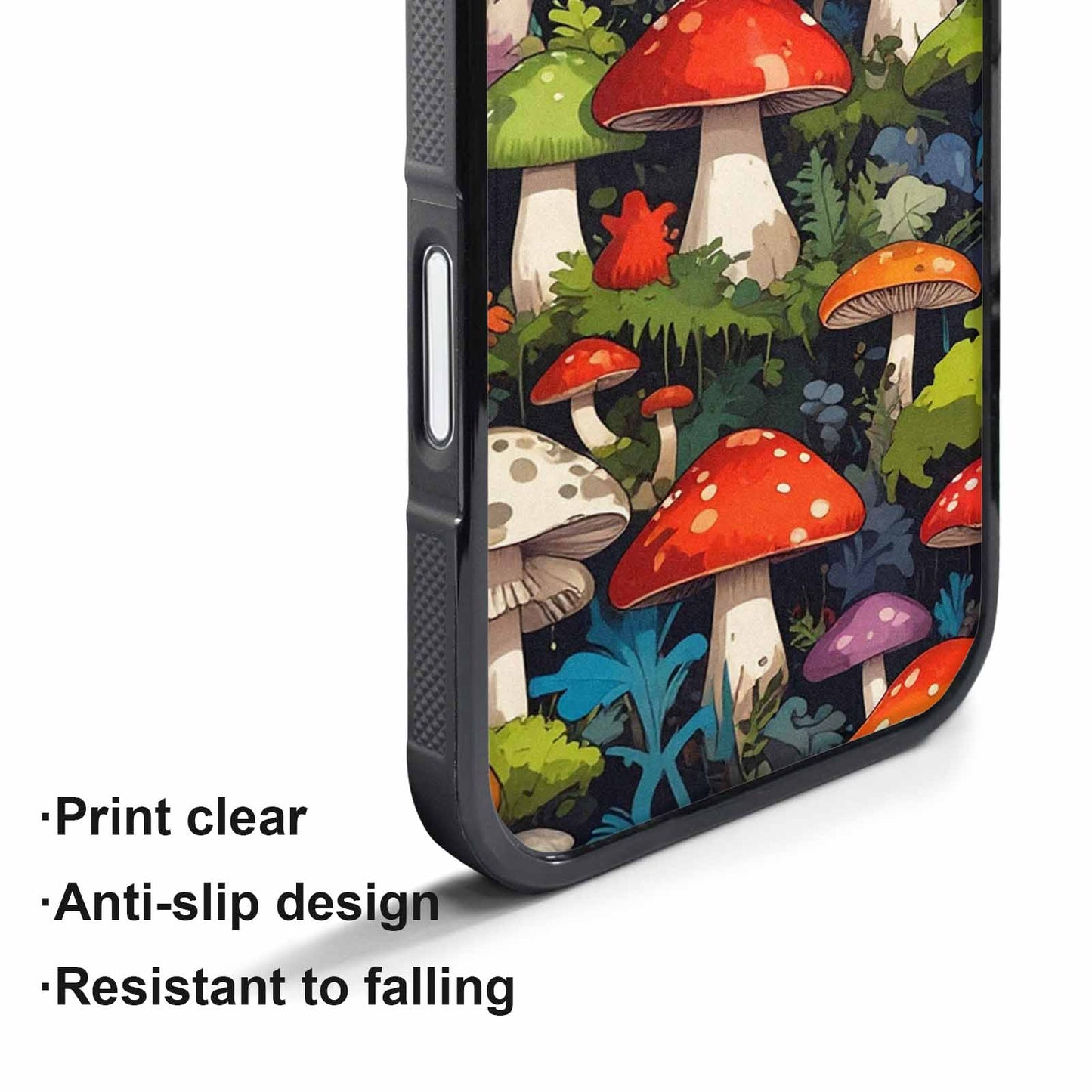 iPhone 17 Air Case — Mushrooms Camomushrooms Patter Xvt Camo, Original Design Phone Case