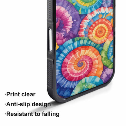 iPhone 17 Pro Max Case — Tie Dye Swirls Tie Dye, Customized Protective Case