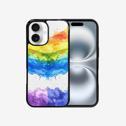 iPhone 16 Case — Watercolor Splash Abstract Pattern Seamless Repeat, Original Design Phone Case