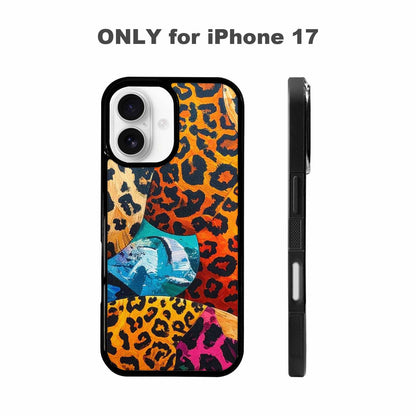 iPhone 17 Case — Full Color Vibrant Animal Print, Custom Print Case Cover