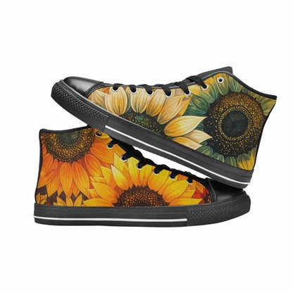 MEN'S Blend Melt Them High Top Canvas Grunge Sneakers