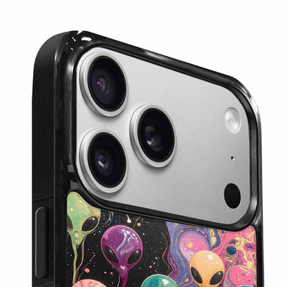 iPhone 17 Pro Max Case — Aliens Marblealiens Pattern Alien Scifi, Custom Designed Case Cover