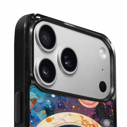 iPhone 17 Pro Case — Seamless Tileable Pattern Of Overlapping Galaxy, Personalized Phone Case