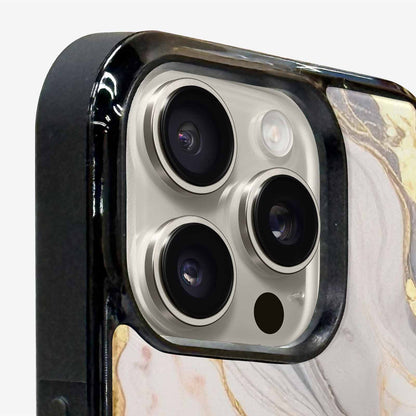 iPhone 16 Pro Max Case — Marble Vein Marble Veins Pattern Hundreds, Custom Printed Phone Case