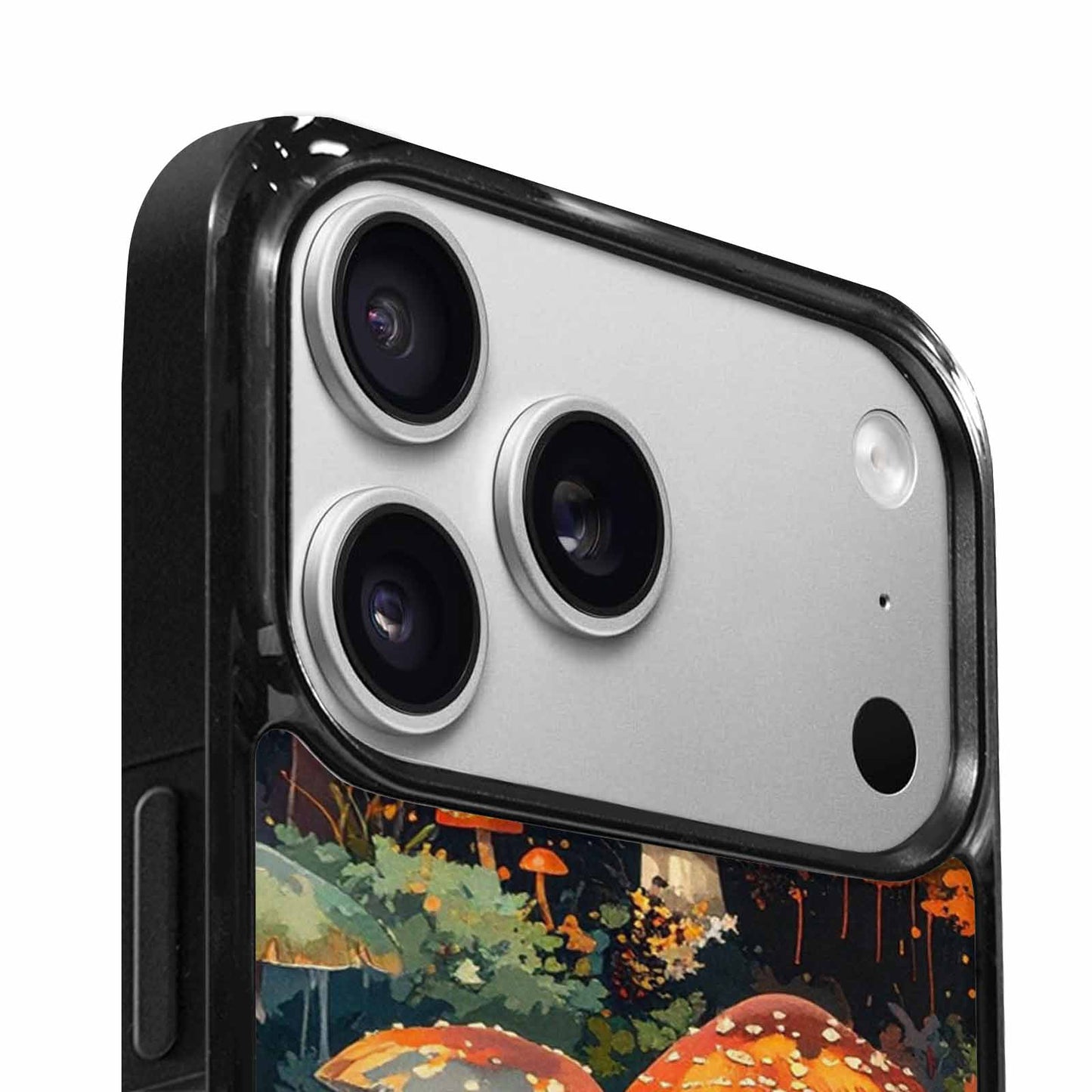 iPhone 17 Pro Case — Mushrooms Camomushrooms Patter Camo, Custom Printed Phone Case