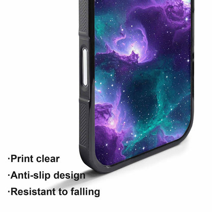 iPhone 17 Pro Case — Seamless Tileable Pattern Of Swirling Galaxy, Original Design Phone Case