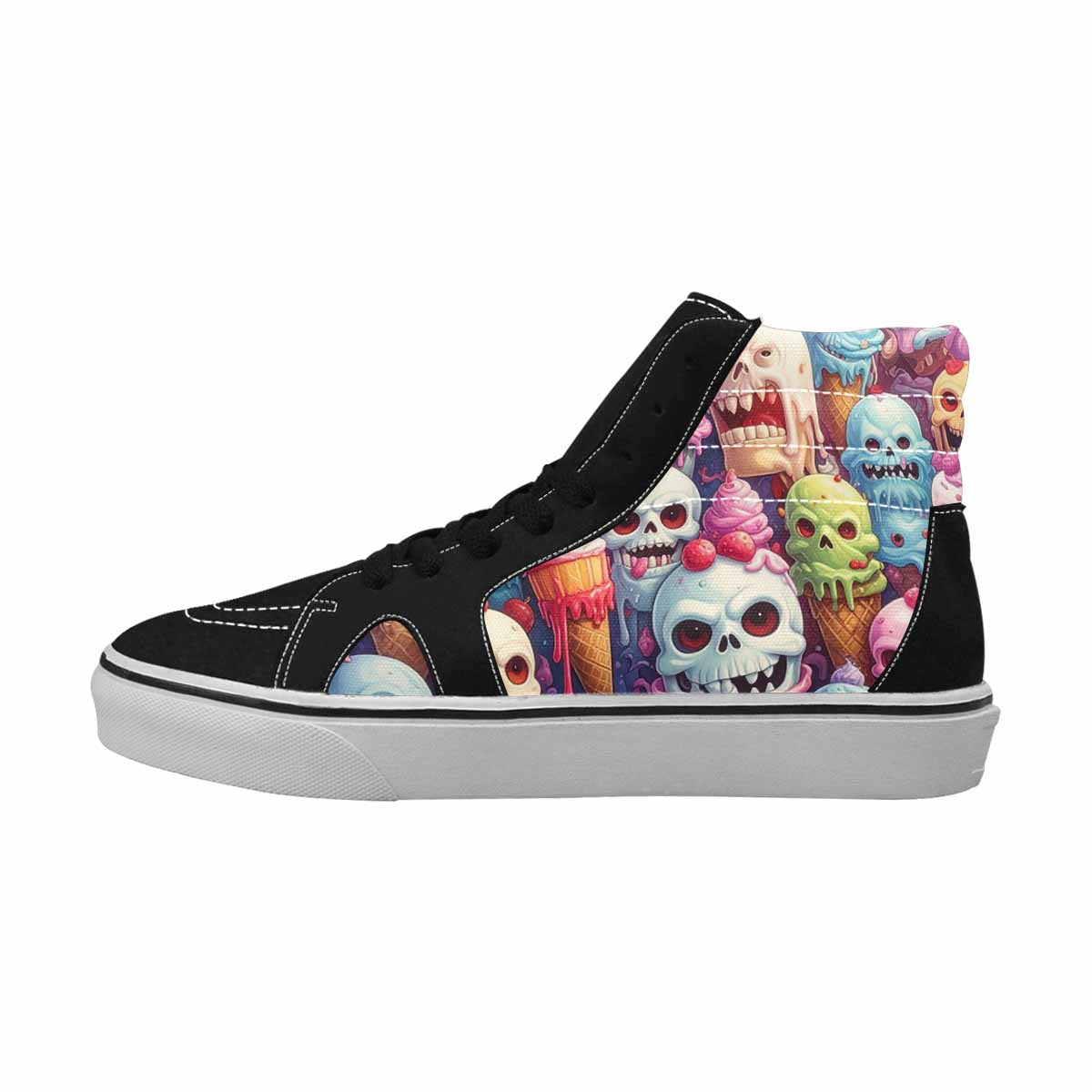 MEN'S Ice Cream Monsters  High Top Canvas Dreamlike Shoes