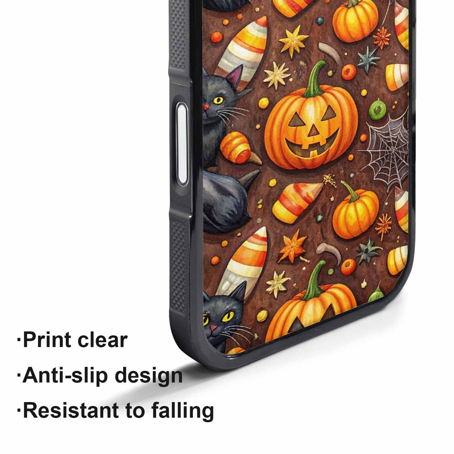 iPhone 17 Air Case — Small Halloween Pattern Randomly Varying Original, Custom Made Phone Cover