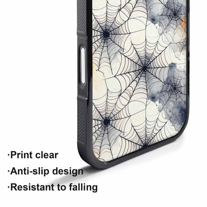 iPhone 17 Pro Case — Watercolor Klimt Spider Web Watercolor Abstract, Custom Art Phone Cover