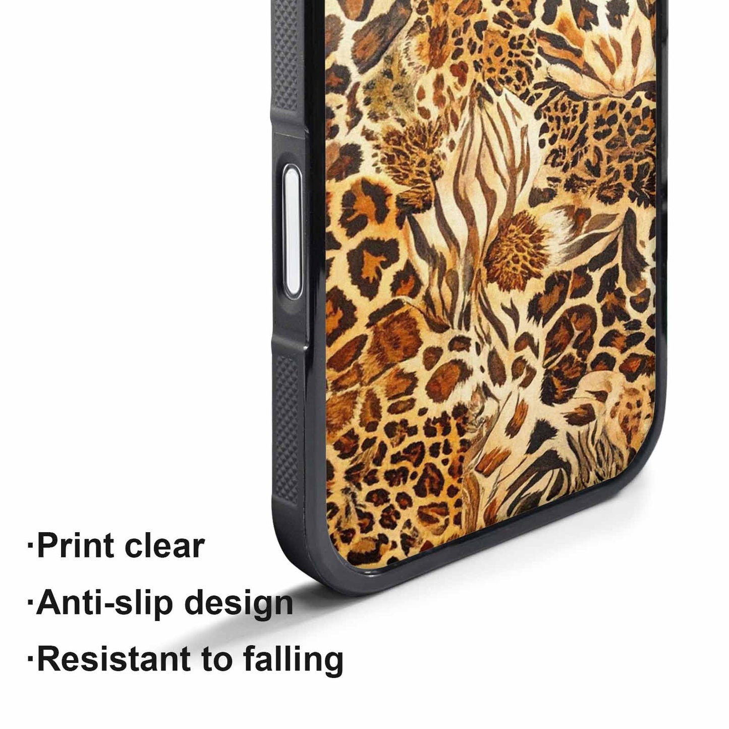 iPhone 17 Pro Max Case — Small Animal Print Pattern, Animal Print, Personalized Phone Case
