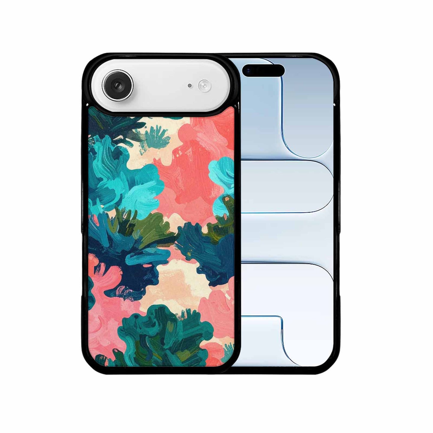 iPhone 17 Air Case — Seamless Tileable Pattern Of Overlapping Camo, Original Design Phone Case