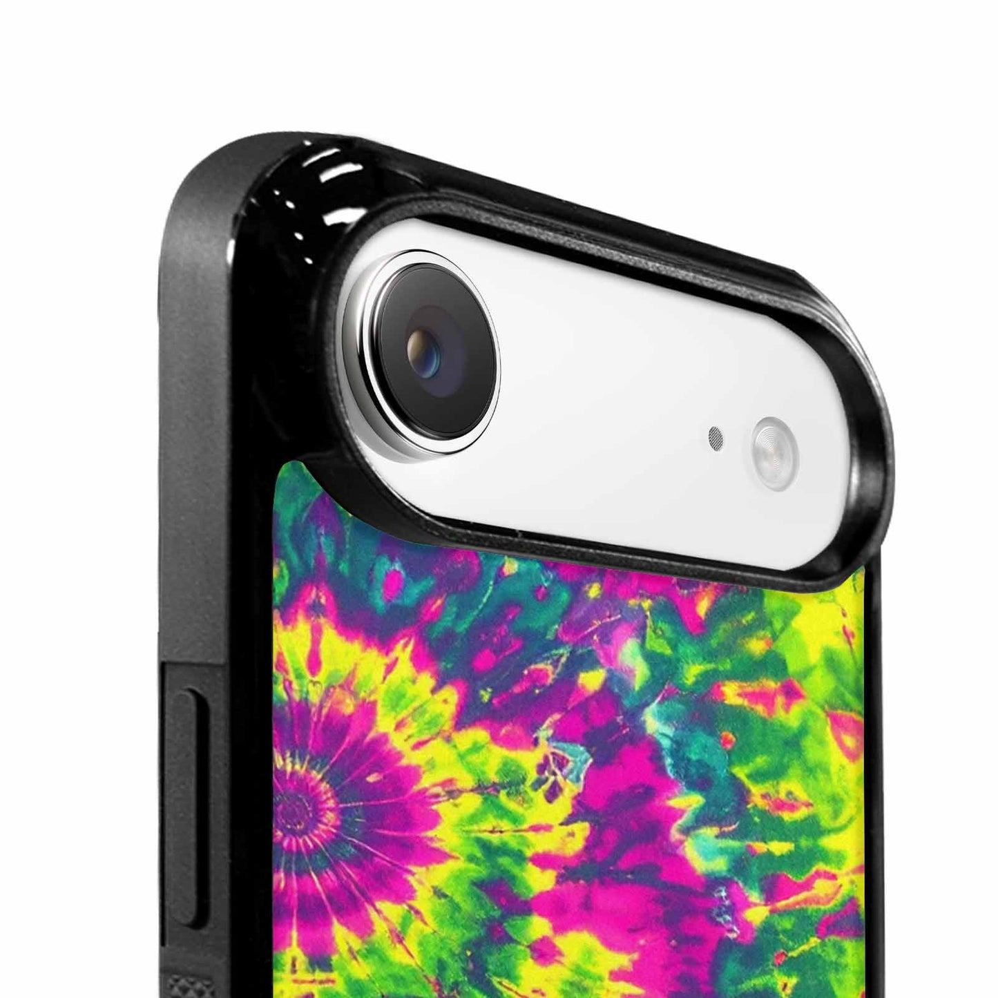 iPhone 17 Air Case — Tie Dye Neon Acid Blended Tie, Custom Printed Phone Case