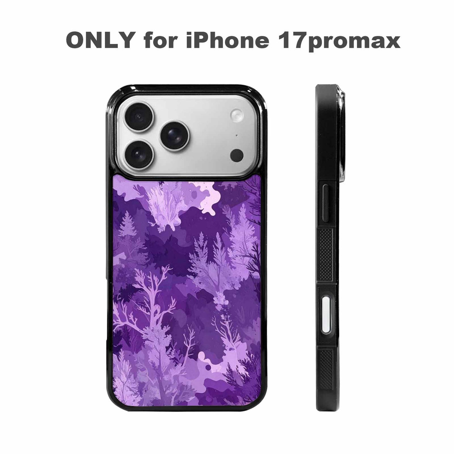 iPhone 17 Pro Max Case — Small Military Camouflage Blotch Camo, Custom Printed Phone Case