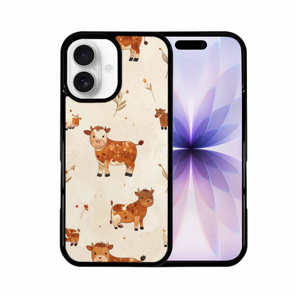 iPhone 17 Case — Small Cow Animal Print Animal Print, Unique Phone Case Design