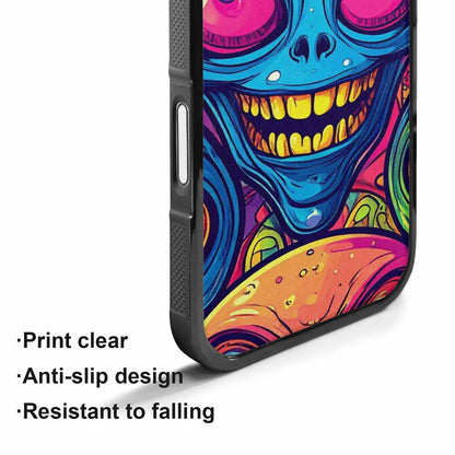 iPhone 17 Case — Alien Ufo Cartoon Art Alien Scifi, Original Design Phone Case