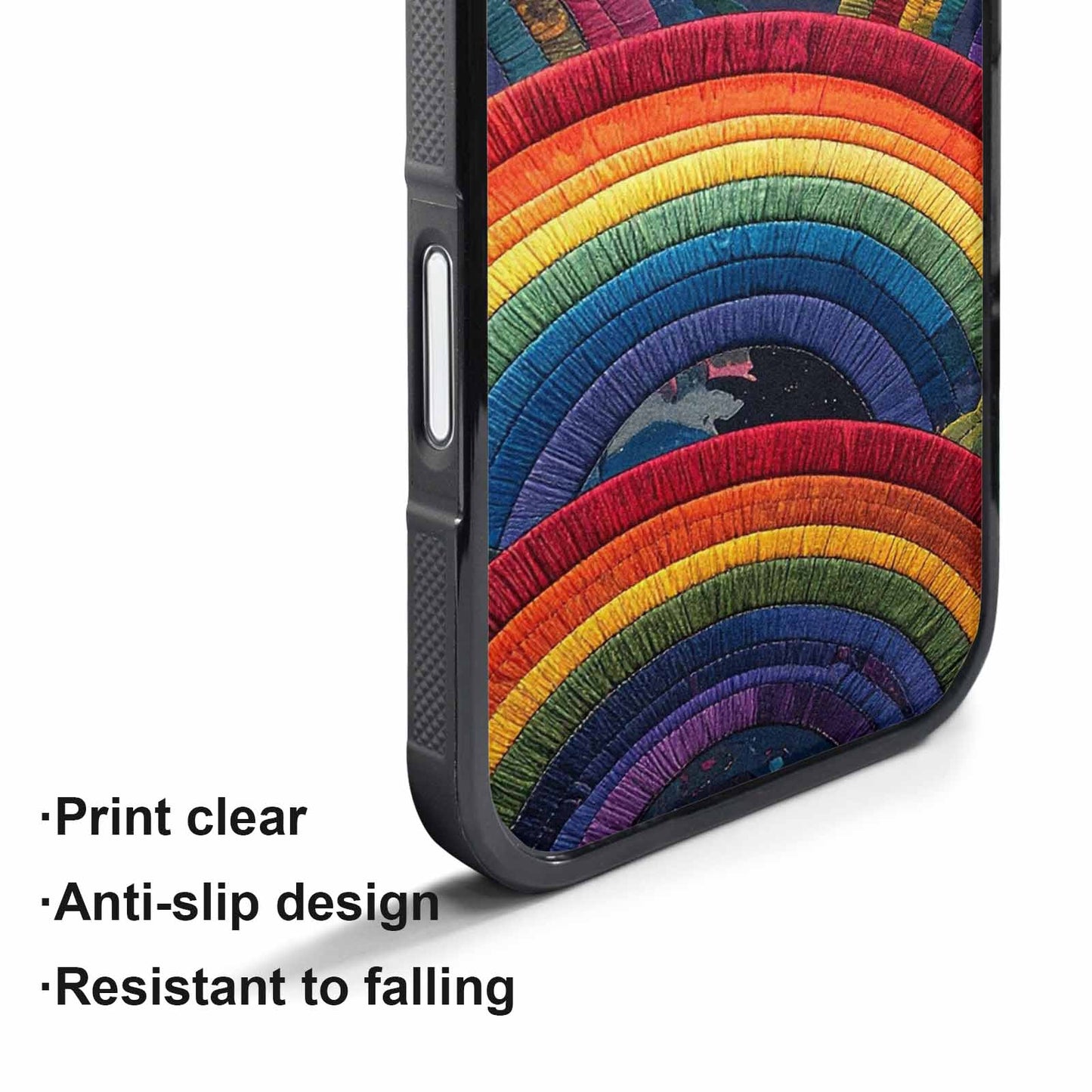 iPhone 17 Pro Max Case — Vivid Camo Rainbow Camo, Custom Art Phone Cover