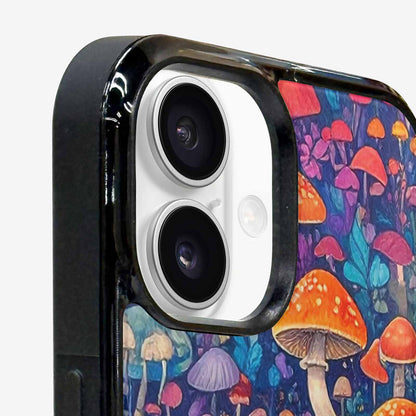 iPhone 16 Plus Case — Mushrooms General Mushrooms Pa, Custom Made Phone Cover