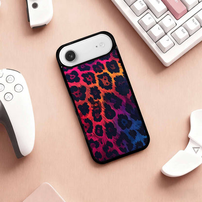 iPhone 17 Air Case — Leopard Print Dark Seamless Pattern Animal, Original Design Phone Case