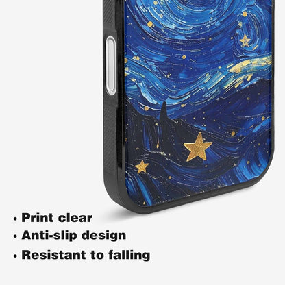 iPhone 16 Case — Starry Night Galaxy Custom Personalized Phone, Custom Phone Case