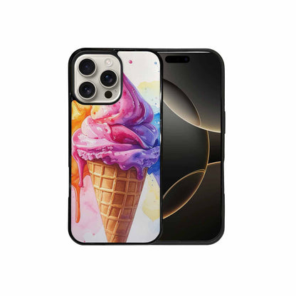 iPhone 16 Pro Max Case — Melting Icecream Collage Custom Personalized Phone, Custom Made Phone Cover