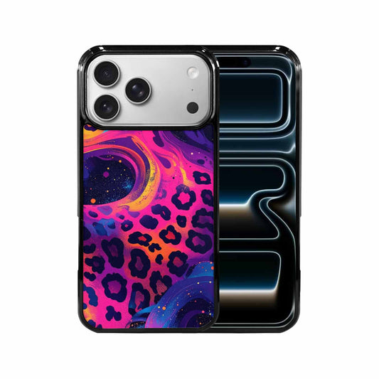 iPhone 17 Pro Max Case — Leopard Print Galaxy Seamless Animal Print, Custom Phone Case
