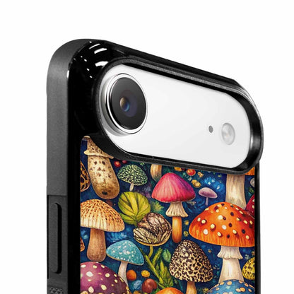 iPhone 17 Air Case — Mushrooms Pattern Hundreds Of Yik Original, Custom Print Case Cover