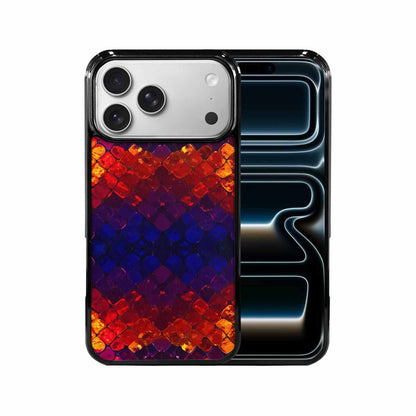 iPhone 17 Pro Max Case — Snake Print Dark Seamless Animal Print, Original Design Phone Case