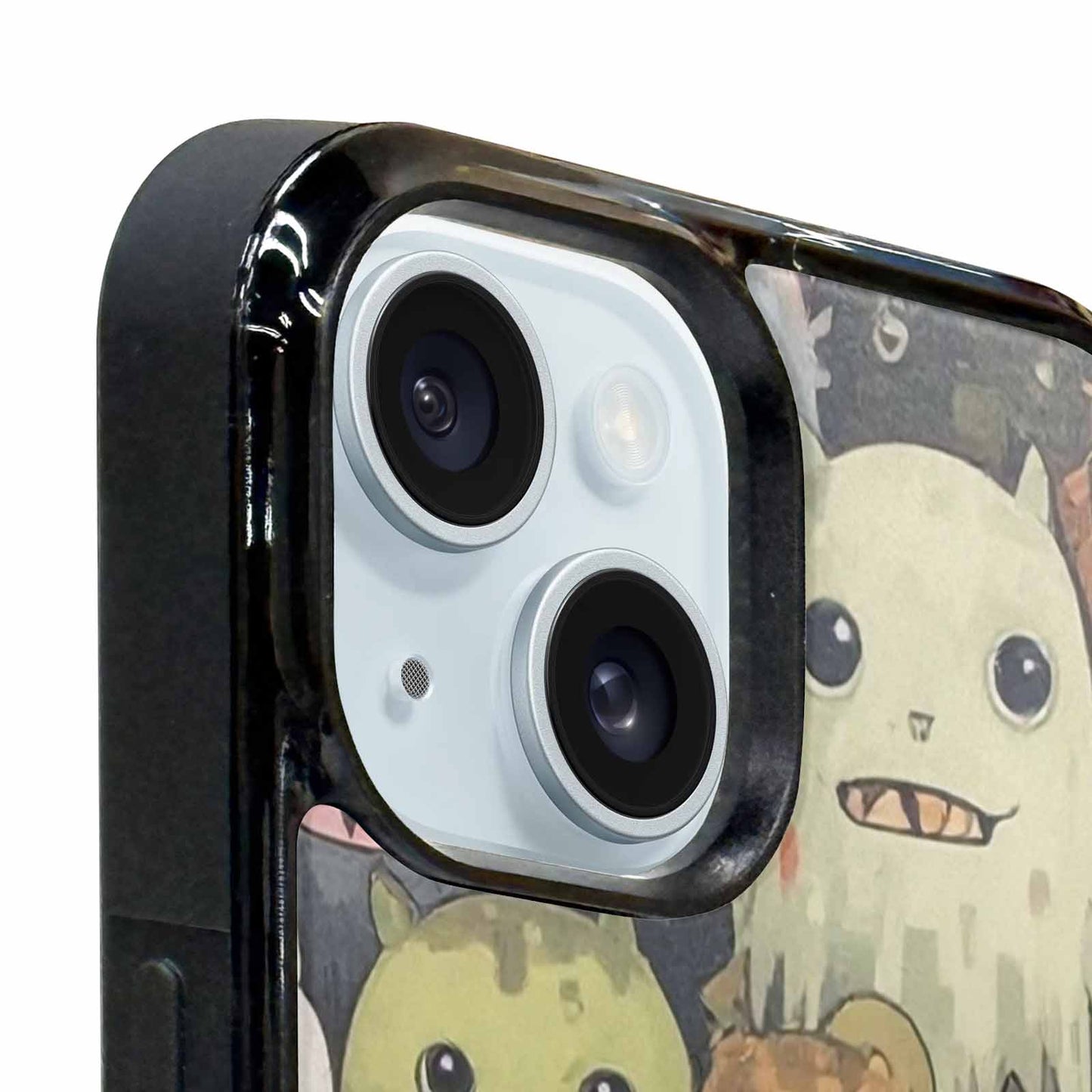 iPhone 15 Plus Case — Monsters Camomonsters Pattern 6oy Personalized Phone, Custom Made Phone Cover