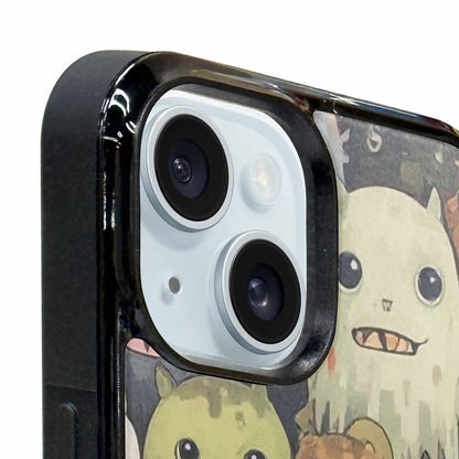 iPhone 15 Plus Case — Monsters Camomonsters Pattern 6oy Personalized Phone, Customized Protective Case