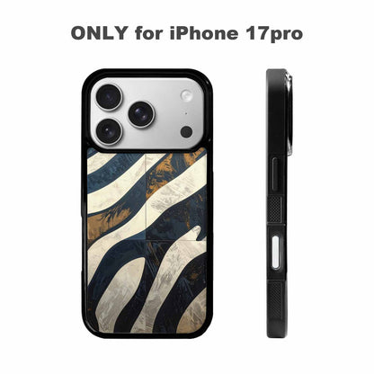 iPhone 17 Pro Case — Seamless Tileable Pattern Of Overlapping Animal, Custom Made Phone Cover