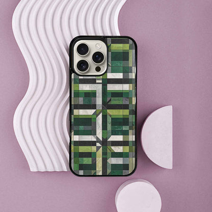 iPhone 16 Pro Max Case — Aromantic Flag Color Theme Small Rainbow, Custom Designed Case Cover