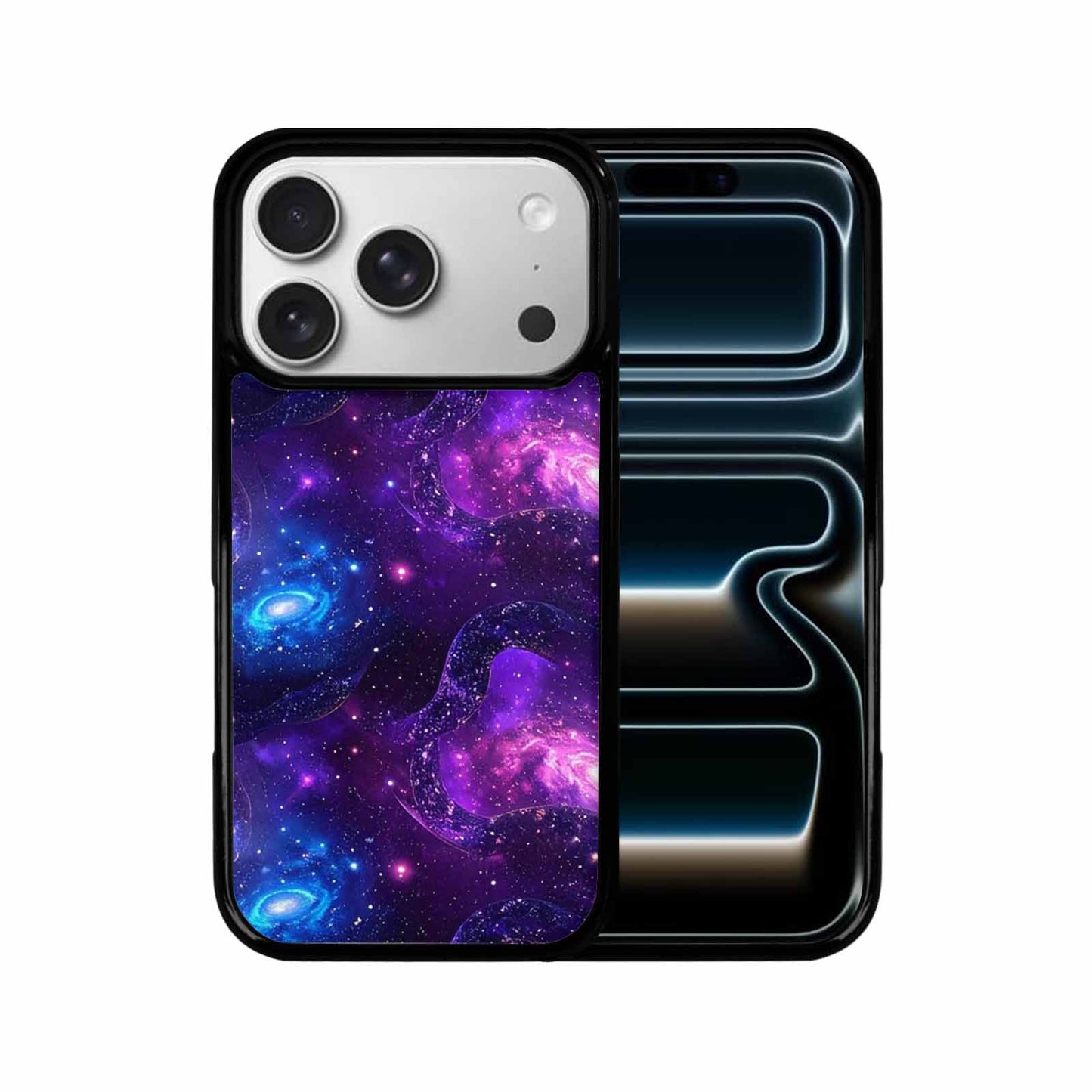 iPhone 17 Pro Case — Galaxy Snake Print Galaxy Space, Custom Print Case Cover