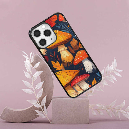 iPhone 15 Pro Max Case — Bold Autumn Mushroom Bold Autumn Mushroom, Personalized Phone Case