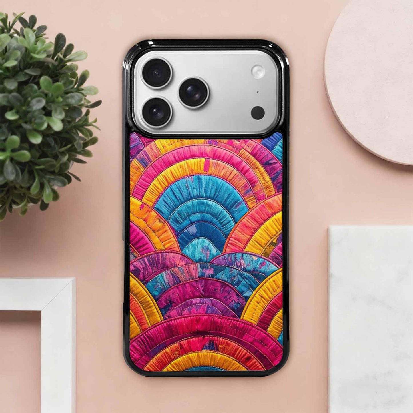 iPhone 17 Pro Max Case — Vivid Camo Pansexual Camo, Customized Protective Case