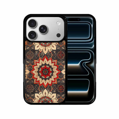 iPhone 17 Pro Case — Small Mandala Pattern Randomly Varying Floral, Personalized Phone Case