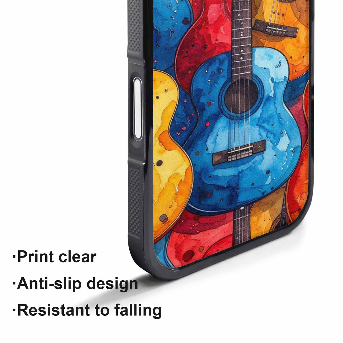 iPhone 17 Pro Max Case — Watercolor Smiley Face Watercolor Abstract, Custom Printed Phone Case