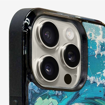 iPhone 15 Pro Max Case — Wave Crest Splash Wave Crest Splash, Customized Protective Case