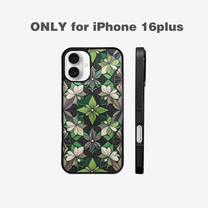 iPhone 16 Plus Case — Aromantic Flag Color Theme Small Rainbow, Custom Designed Case Cover