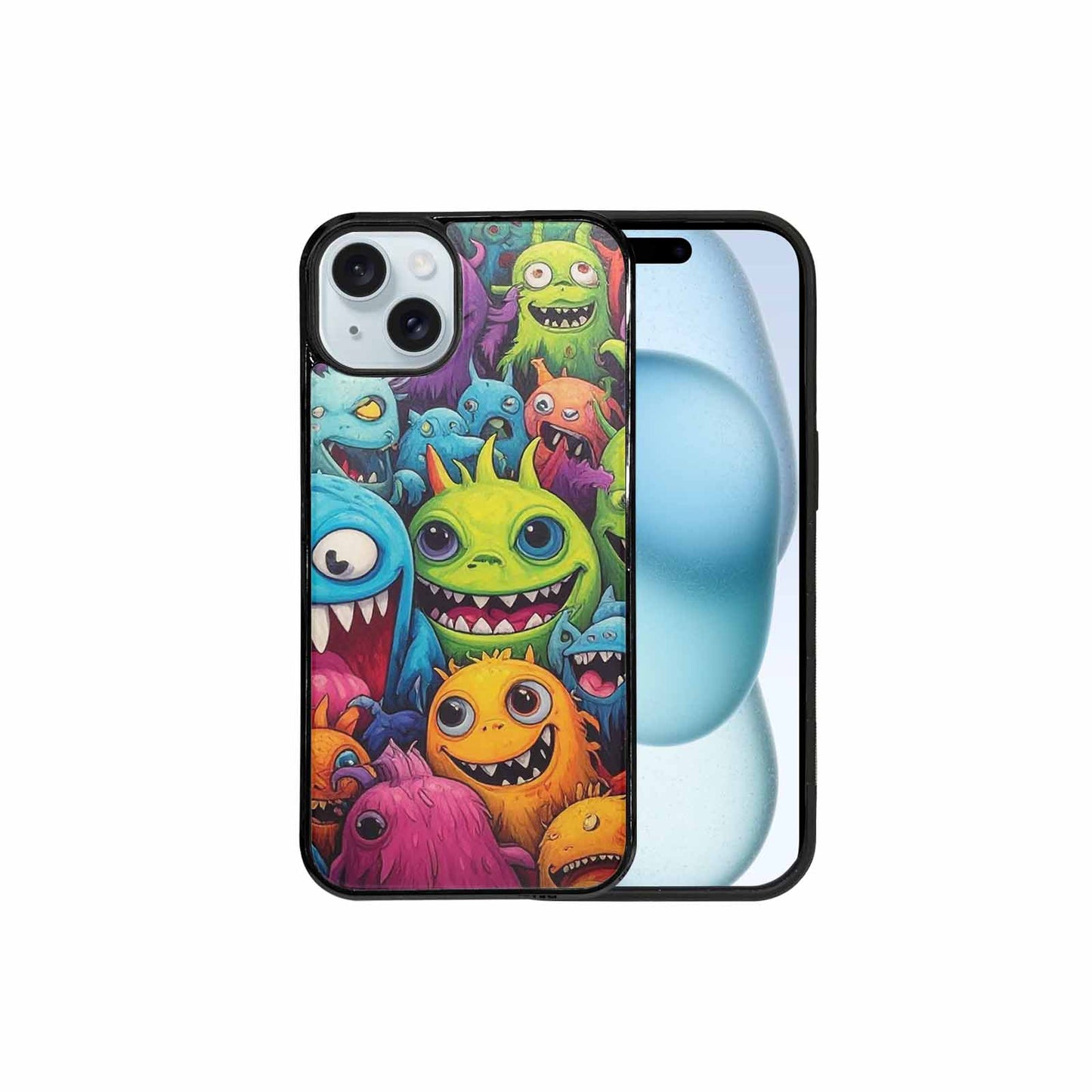 iPhone 15 Plus Case — Monsters General Cartoon Monst 0p8, Original Design Phone Case