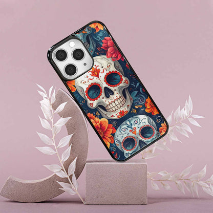 iPhone 15 Pro Max Case — Marble Skull Custom, Custom Print Case Cover
