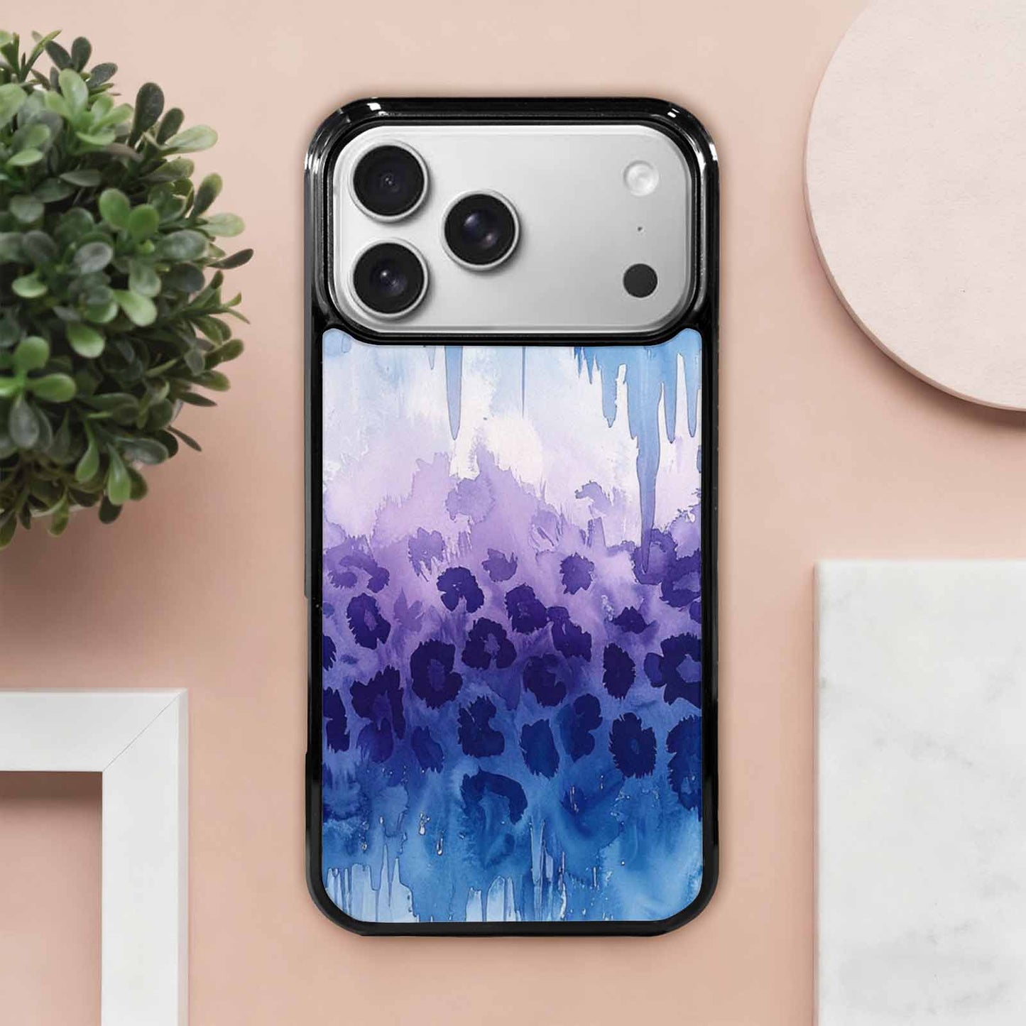 iPhone 17 Pro Max Case — Seamless Tileable Pattern Of Animal Print, Custom Art Phone Cover