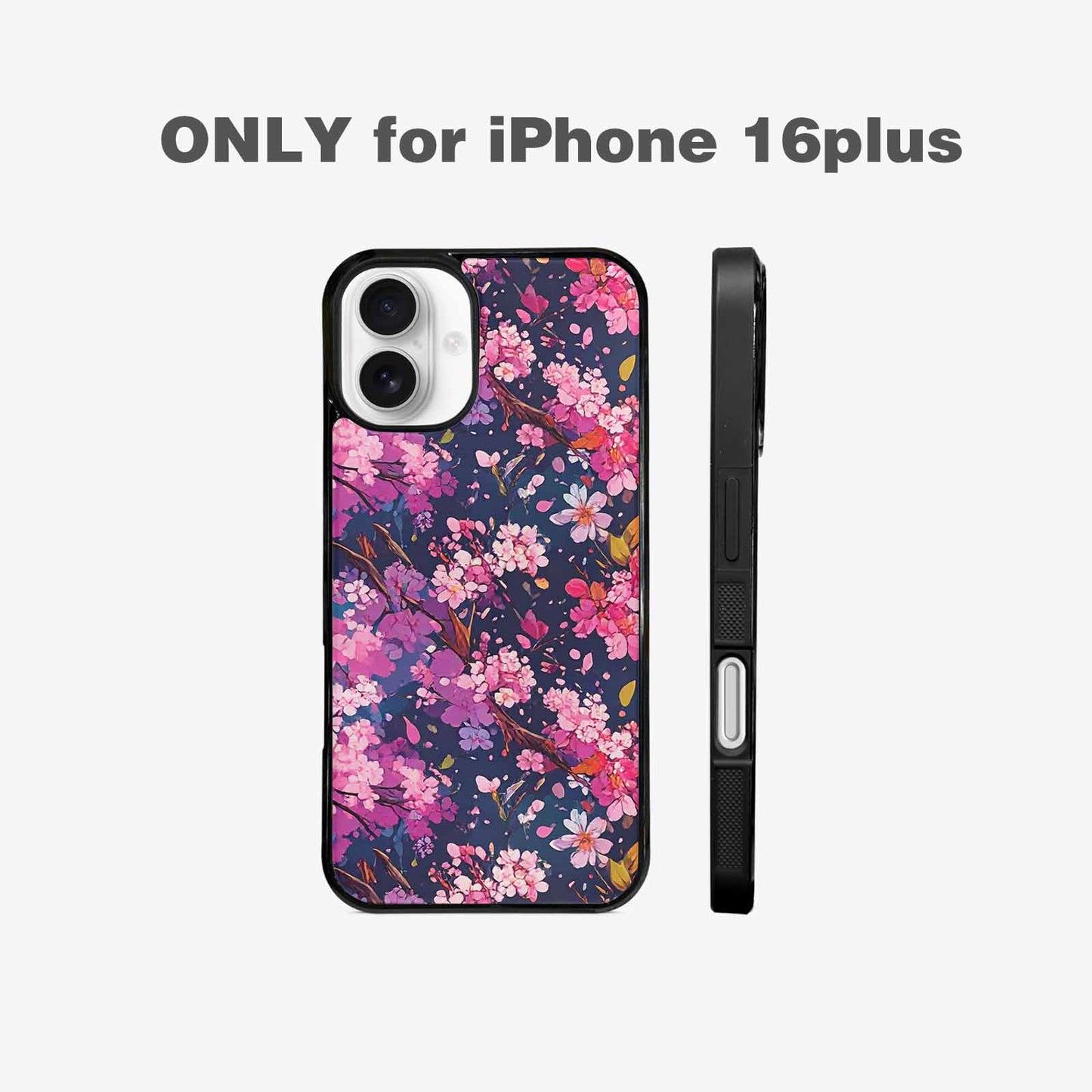 iPhone 16 Plus Case — Cherry Blossom Branch Cherry Blossom Branches, Unique Phone Case Design