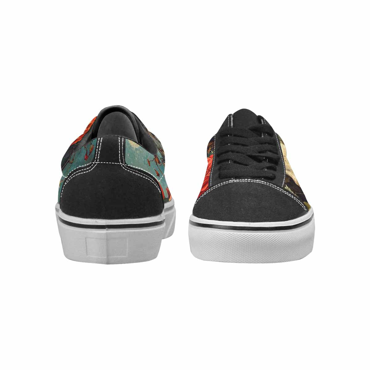 WOMEN'S More Overlapping Ontop Each Lace-Up Canvas Cottagecore Custom Sneakers