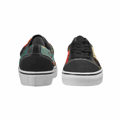 WOMEN'S More Overlapping Ontop Each Lace-Up Canvas Cottagecore Custom Sneakers