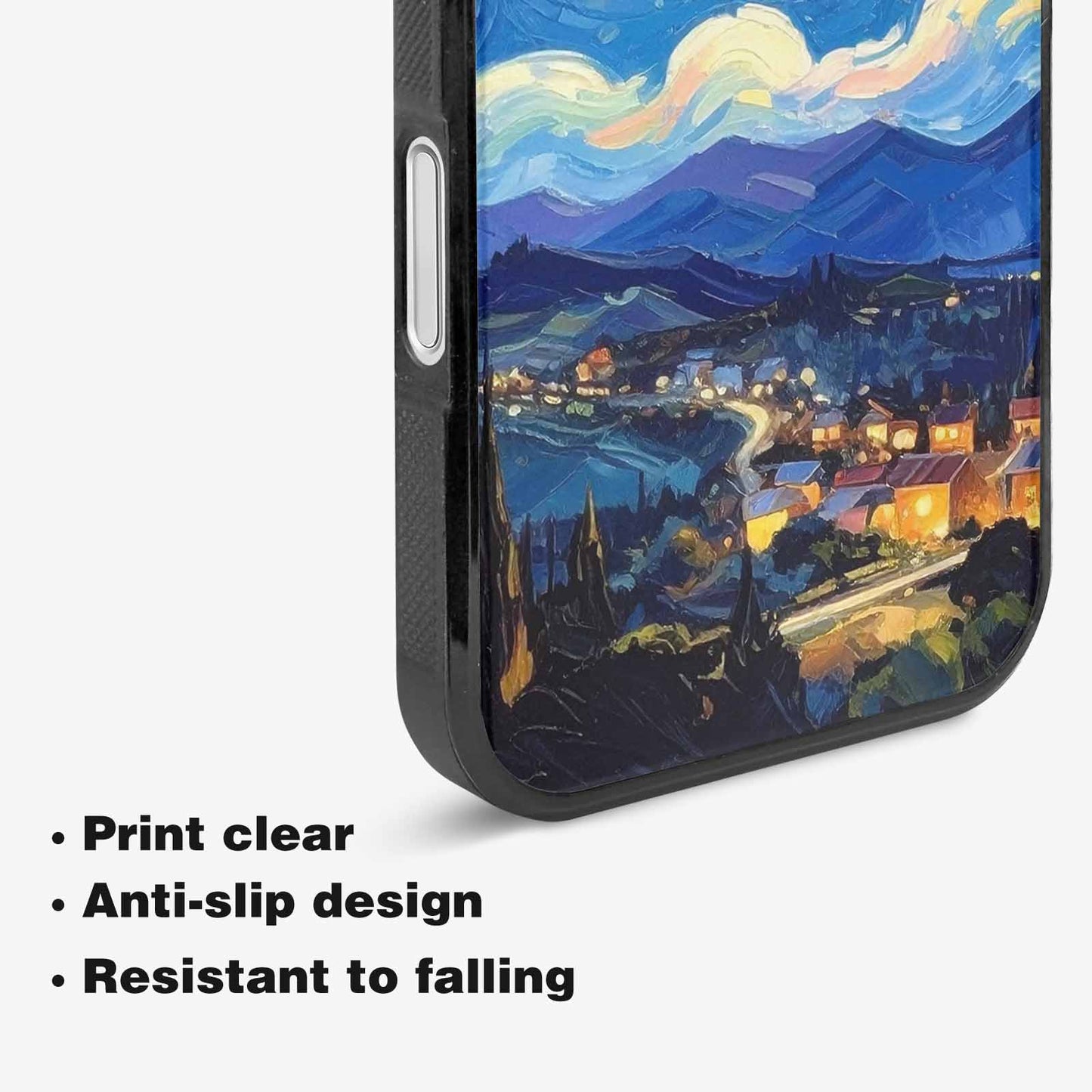 iPhone 16 Plus Case — Starry Night Van Gogh Paint Art, Customized Protective Case