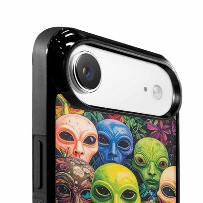 iPhone 17 Air Case — Aliens Pattern Hundreds Of Sma Alien, Custom Designed Case Cover