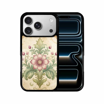 iPhone 17 Pro Case — Vintage Botanical Art Pattern Floral, Custom Printed Phone Case