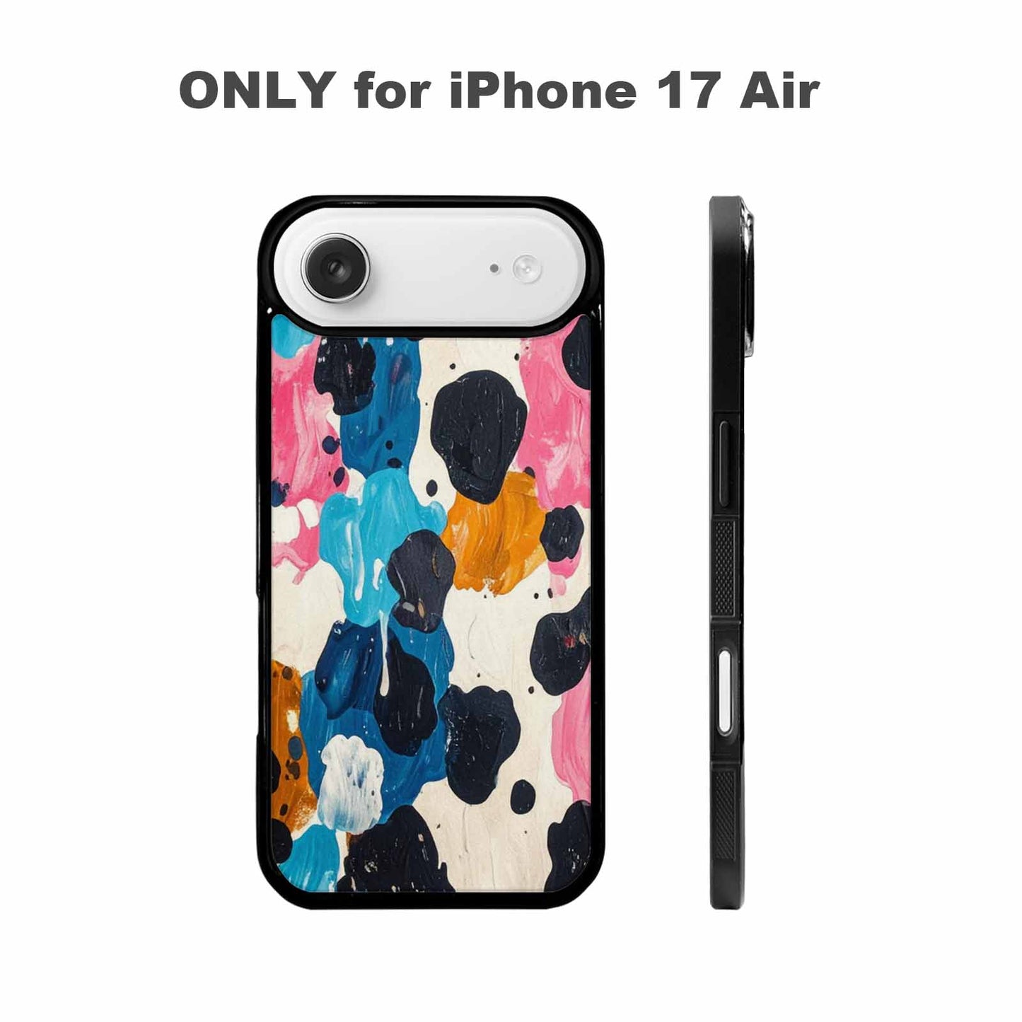 iPhone 17 Air Case — Small Cow Animal Print Skin Animal, Custom Printed Phone Case