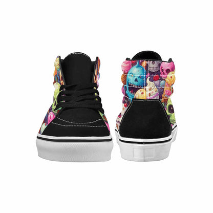 MEN'S Ice Cream Monsters  High Top Canvas Y2K Shoes