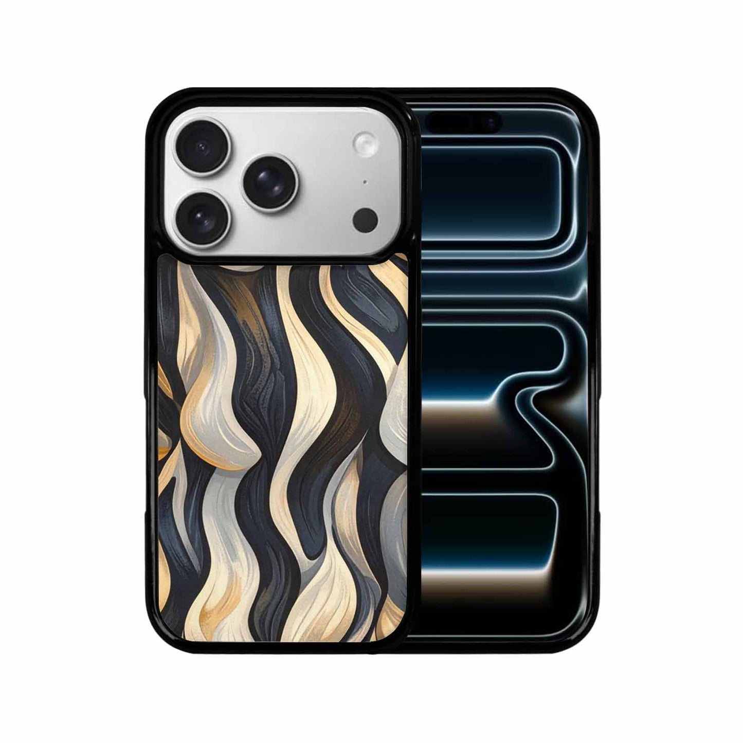 iPhone 17 Pro Case — Seamless Tileable Pattern Of Overlapping Animal, Personalized Phone Case